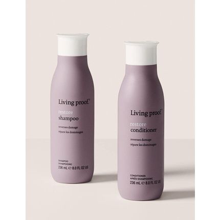 Living Proof Restore Conditioner Reverses Damage Silicone Free Paraben Free Vegan - Image 3