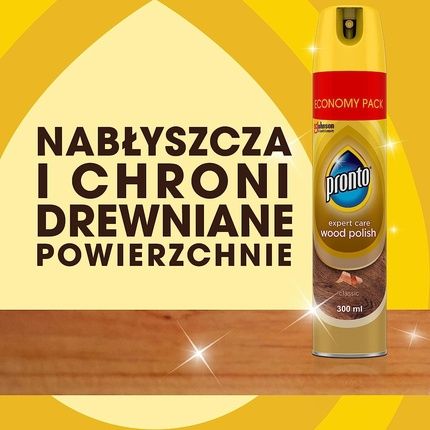 Pronto Classic Wood Furniture Cleaner Aerosol 300Ml - Image 3