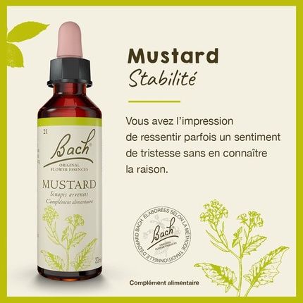 Fleurs De Bach Original Mustard 20Ml