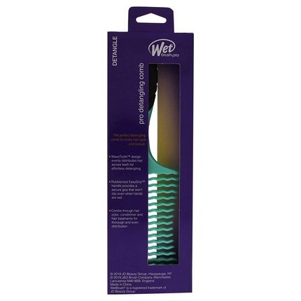 Wet Brush Pro Detangling Comb Purist Blue - Image 3
