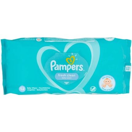 Pampers Fresh Clean Baby Wipes 52 Wipes