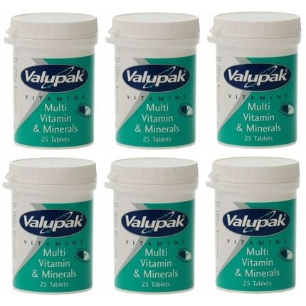 Valupak Multivitamin & Mineral 25 Tablets