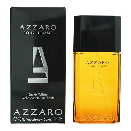 Azzaro Pour Homme Refillable Eau De Toilette 30Ml For Men