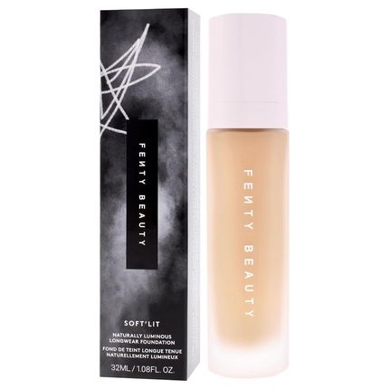 Soft Lit Naturally Luminous Longwear Foundation 295 Medium Warm Neutral - Image 3