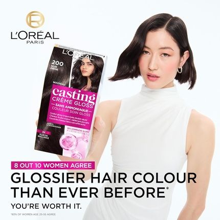 L'Oreal Paris Casting Creme Gloss Semipermanent Hair Dye Radiant & Natural