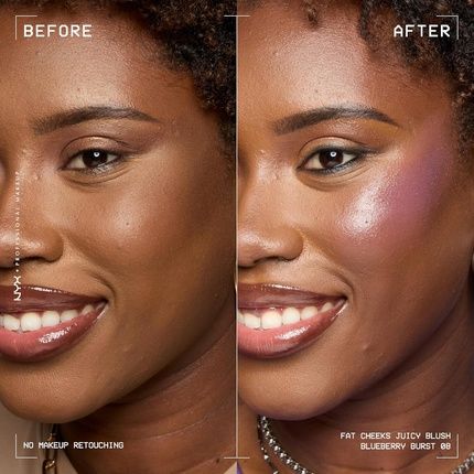 Nyx Professional Makeup Fat Cheeks Juicy Blush Liquid Blush Up To 12H Wear