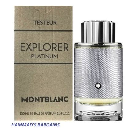 Mont Blanc Explorer Platinum Eau De Parfum 3.3 Oz / 100 Ml For Men