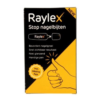 Raylex Nail Biting Pen For Adults & Children From 3 - Bitter And Regenerating Nail Pen Against Nail Biting - Small Anti Nail Biting Solution - Nail Biting Stop For Nail Biters 1.50Ml