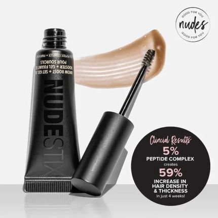 Nudestix Brow Boost And Set Gel Xl Long Wearing Non Flaking Clear Brow Gel Nib - Image 4