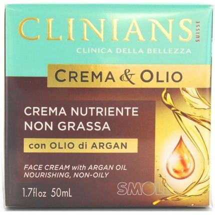 Clinians Cream & Nourishing Argan Oil 50Ml
