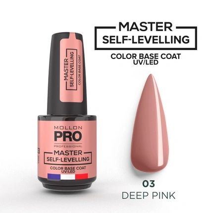 Mollon Pro Mol Master Base Self Levelling No. 3 Deep Pink