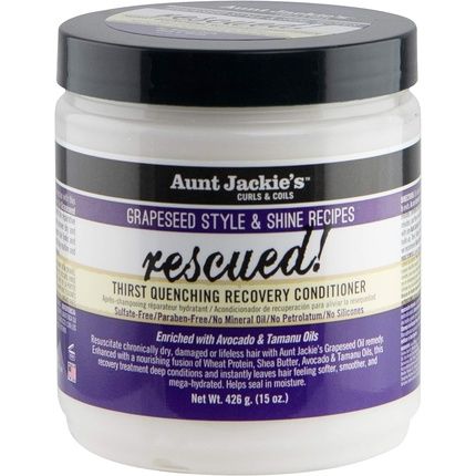 Aunt Jackie'S Grapeseed Quenching Recovery Conditioner 15Oz