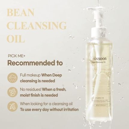 Mixsoon Bean Cleansing Oil Cleanser For Fresh Skin