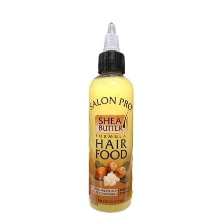Salon Pro Shea Butter Formula Hair Food For Nourishing Dry Hair And Scalp 4Oz