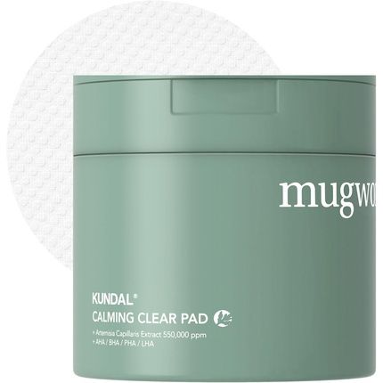 Kundal Jeju Mugwort Soothing Clear Facial Pads 60 Count