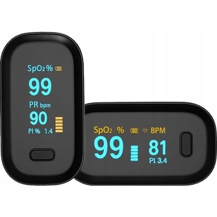Pulse Oximeter Oro-Oximeter Black