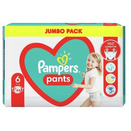 Pampers Diapers Size 6-Exlarge 44 Count