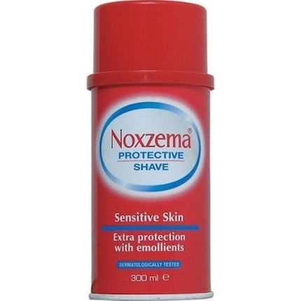 Noxzema Sensitive Shaving Foam 300Ml - Gentle And Soothing Shaving Foam For Sensitive Skin