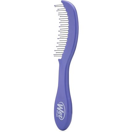 Wetbrush Custom Care Detangling Comb With Intelliflex Bristles For Thin Or Fine Hair Purple - Image 3