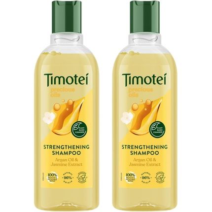 Timotei Shampoo Conditioner Or Mask Silicon-Free Made From Natural Herbal Ingredients And Plant Based Detanglers Suitable For All Types Of Hair 300Ml