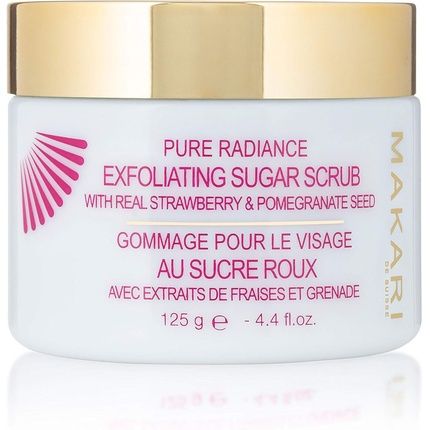 Makari Pure Radiance Exfoliating Sugar Scrub 4.4 Fl Oz - Hand And Body Scrub