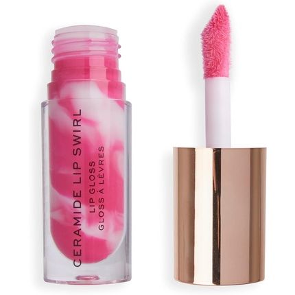 Makeup Revolution Lip Swirl Ceramide Gloss Lipgloss Berry Pink 4.5Ml