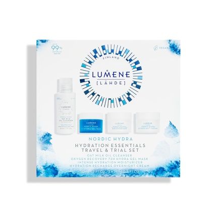 Lumene Nordic Hydra Travel And Trial Set With Hyaluronic Acid