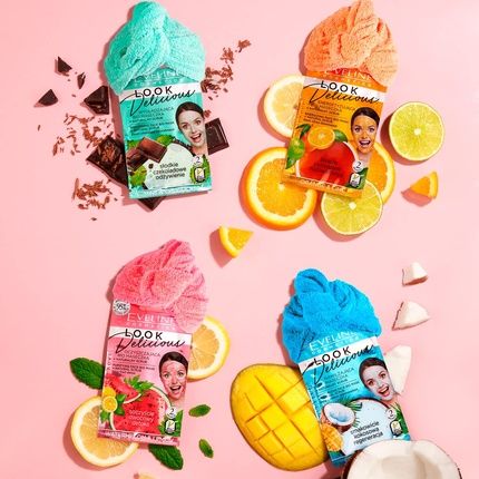 Eveline Cosmetics Look Delicious Smoothing Face Mask With Natural Exfoliation 10Ml - Image 3