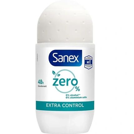 Sanex Zero Extra Control Deodorant Roll On 50Ml