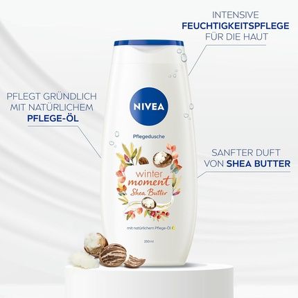 Nivea Winter Moment Shea Butter 250Ml 8.45 Fl Oz