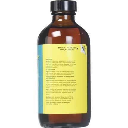 Jamaican Mango & Lime Black Castor Oil With Amla For Dry & Weak Hair 4Oz