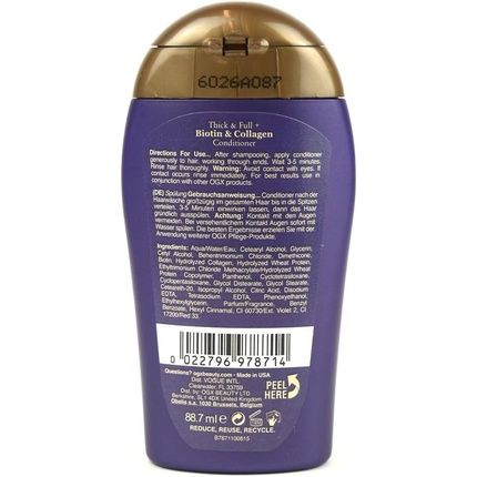 Ogx Thick & Full Biotin & Collagen Conditioner 88.7Ml