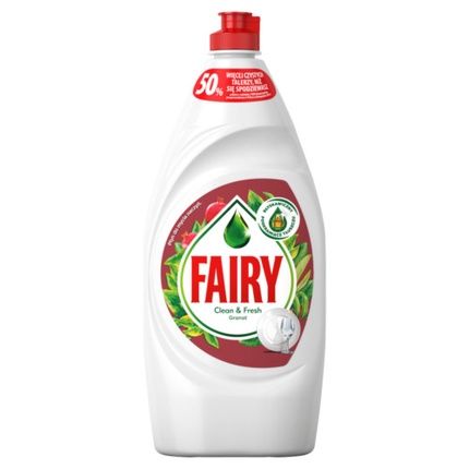 Fairy Clean & Fresh Pomegranate Dishwasher Liquid 900Ml