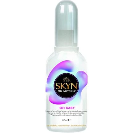 Skyn Oh Baby Water-Based Lubricant And Massage Oil 80Ml - Stimulating For Couples And Supports Sperm Mobility For Couples Trying To Conceive