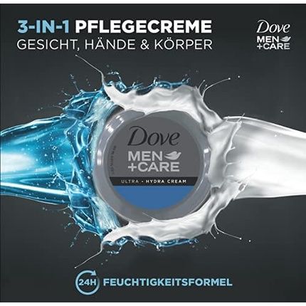 Dove Cream 150 Ml. Men Hydra Cream Face, Hands And Body - Image 3