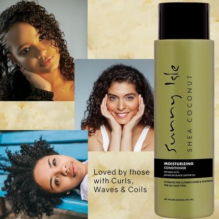 Sunny Isle Shea Coconut Moisturizing Conditioner Infused With Jamaican Black - Image 3