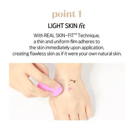 Etude Big Cover Skin Fit Concealer Pro Light Vanilla Longlasting - Image 3