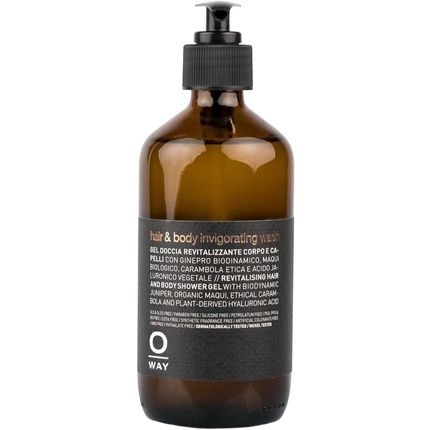 Oway Man Hair & Body Invigorating Wash 240Ml