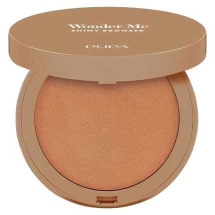 Pupa Wonder Me Shiny Bronzer Terra Cotta Luminosa 002 Medium Warm 6 G