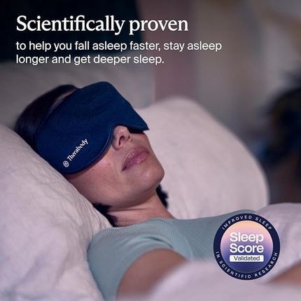 Therabody Sleep Mask Ultra-Comfortable 100% Blackout Eye Mask