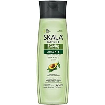 Skala Shampoo With Pump, 325 Ml, Black, Standard