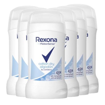 Rexona Motionsense Cotton Dry Anti-Transpirant Deodorant Stick 40Ml