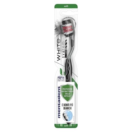 Mentadent White System Carbon Toothbrush