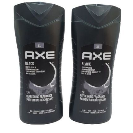 2 Axe Xl 13.5 Ounce Black Frozen Pear & Cedarwood 3 In 1 Body Face & Hair Wash - Image 4
