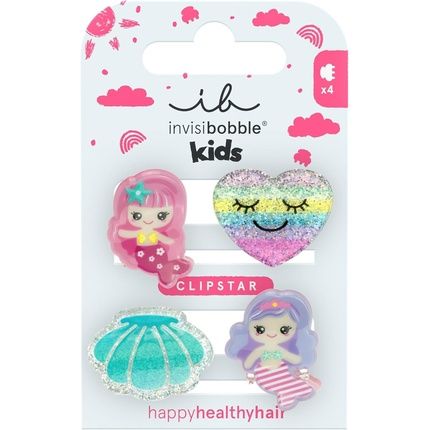 Invisibobble Clipstar Kids Mermaid Dreams Glitter Hair Clips Set
