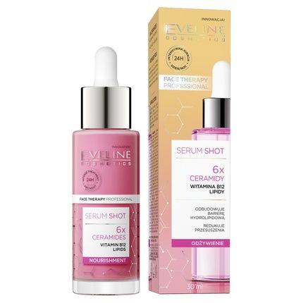 Eveline Serum Shot Nutritional Treatment With 6X Ceramides, 30Ml