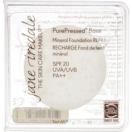 Jane Iredale Purepressed Base Spf 20 Refill Riviera 9.9G