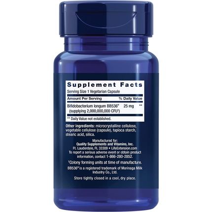 Life Extension Bifido Gi Balance Vegan Capsules 60 Count