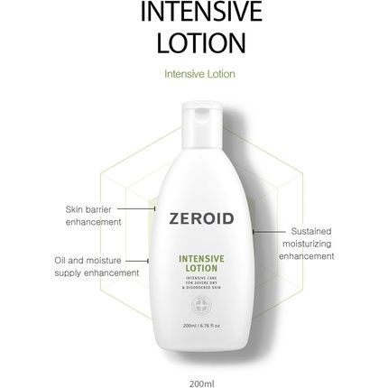 Zeroid Intensive Lotion Korean Dermocosmetic Intensive Care For Severe Dry And Disordered Skin 200Ml