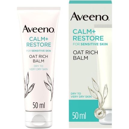 Aveeno Face Calm & Restore Rich Oat Moisturising Balm 50Ml